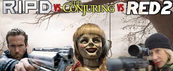 R.I.P.D vs The Conjuring vs Red 2