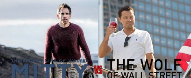 The Secret Life of Walter Mitty vs The Wolf of Wall Street