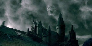 hogwarts, harry potter, scary junior high, fictional school