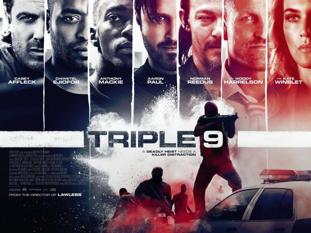 triple 9, triple nine, 999, crime movies 2016