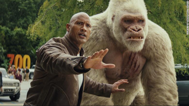 rampage movie, rampage review, worst rock movies, giant monster movies